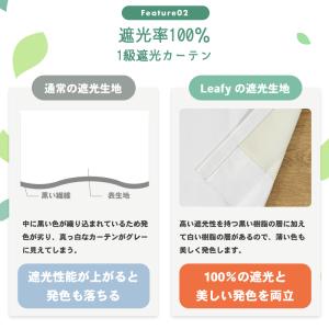 完全遮光 オーダーカーテン 防音 遮熱 断熱 ...の詳細画像3