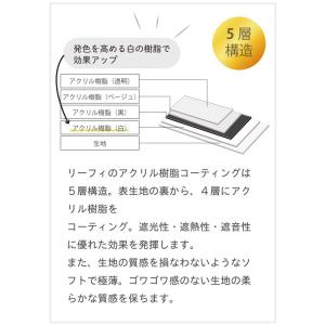 白 完全遮光 オーダーカーテン 防音 遮熱 断...の詳細画像2