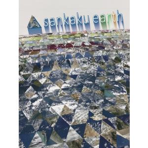 dub fabric　sankaku△earth　 オックス生地　生地幅約110cm　8色　50cm単位　品番　JT001　1ｍまでネコポス発送可　インテリア生地｜hfab