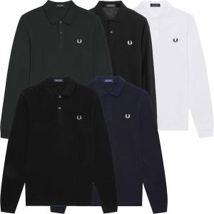 FRED PERRY フレッドペリー ポロシャツ 英国製 長袖 メンズ