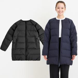 ピレネックス レディース アートニー Artney ダウンジャケット ダウンコート HWU001 Pyrenex ダウン ジャケット ノーカラー コート｜ホワイトハウスコックス等のGLOBER