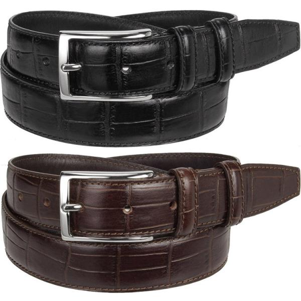 フェリージ べルト 85/07/SA クロコ型押し Felisi 返品交換不可 メンズ