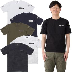 アビレックス ファティーグ Tシャツ 半袖 SS Fatigue T-Shirt 7831934006 783-1934006 アヴィレックス Avirex メンズ 旧品番 6113328｜hff