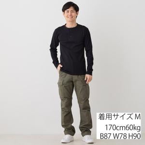 アビレックス デイリー ヘンリーネック ロンT...の詳細画像5