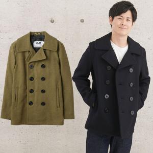 ショット Pコート 753US Schott ピーコート コート ウール メルトン 24