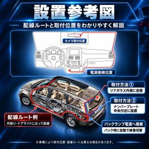 バックカメラ リアカメラ 5ピン 車載カメラ ...の詳細画像2
