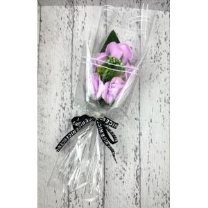 ギフト ソープフラワー 花束 花 結婚式 バラ お祝い 退職 パープル 母の日 結婚 卒業 卒園 送別 入学 卒業 入園 父の日