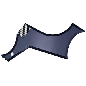 ひげ整形ツールひげ形状テンプレートひげラインアップシェイパーグルーミングガイドツールエッジャー顎頬首ライン対称曲線ステップカットヤギひげグレート