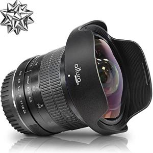Altura Photo 8mm f/3.0 プロフェッショナル キヤノン広角レンズ 非球面魚眼レンズ Canon EOS 90D 80D 77D