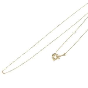 4℃ (ヨンドシー) ダブルループ ダイヤモンドK10ピンクゴールド(PG