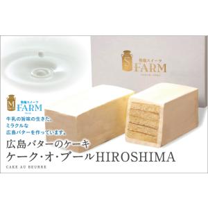 モーツアルト ケーク・オ・ブール HIROSHIMA 2個 (同梱不可)   冷凍便配送 広島お土産...