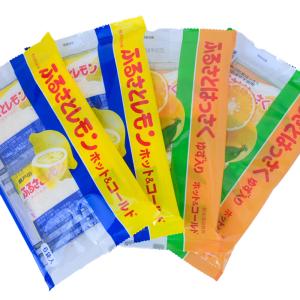 瀬戸田産レモン使用 ふるさとレモン ふるさとはっさく 各２袋 合わせて４袋セット 粉末清涼飲料 送料無料 広島県三原農業協同組合