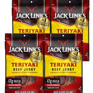ジャックリンクス ビーフジャーキー テリヤキ 4袋セット   おつまみ USAジャーキー