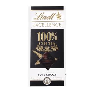 リンツ Lindt エクセレンス 100％ カカオ 50g チョコ チョコレート  板チョコ ビターチョコレート