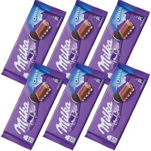 ミルカ チョコレート オレオ １００ｇ ６個セット 送料無料 ドイツチョコ 世界のトップブランド