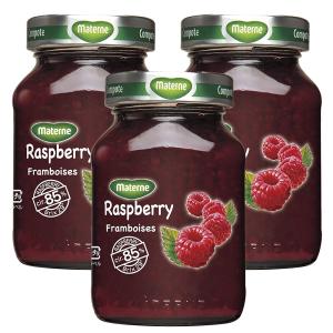 マテルネ ラズベリー コンポート 290g 3本セット  Materne ジャム ベルギー