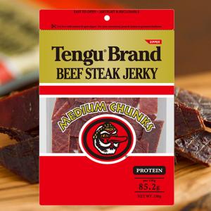 【専用出品】テング ビーフジャーキー １５０g × ２０袋セット 天狗 【在庫処分特価】テング ビーフジャーキー レギュラー 150g
