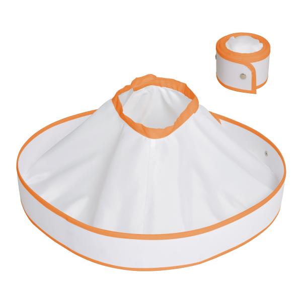 ケープ 散髪用 ヘアーストップクロス バリカン 家庭用 手軽 子ども ホームカット ［髪の毛が散らか...