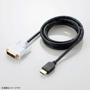 ELECOM HDMI-DVI変換ケーブル 2...の詳細画像1