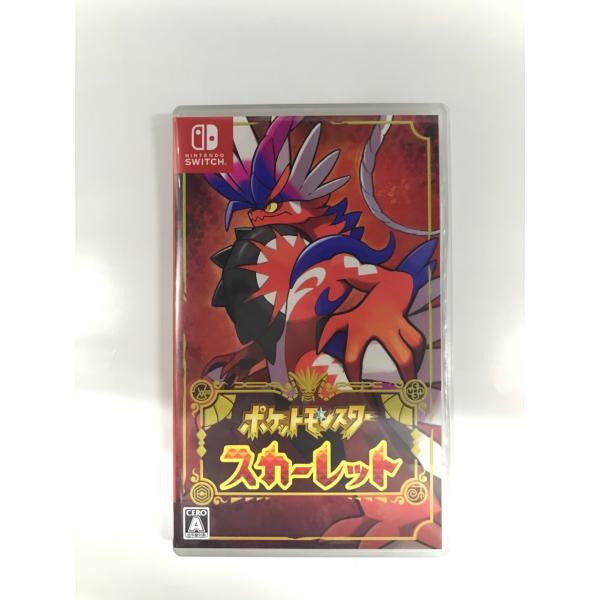 Ｓｗｉｔｃｈ     ポケットモンスター　スカーレット　  中古