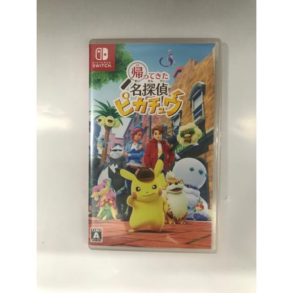 Ｓｗｉｔｃｈ     帰ってきた　名探偵ピカチュウ　  中古