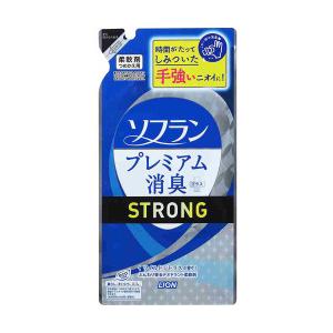 ソフラン プレミアム消臭プラス STRONG 柔軟剤 ワイルドシトラスの香り つめかえ用450ml
