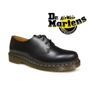 ドクターマーチン 3ホール 1461 Z ブラック イエローステッチ 定番 レディース メンズ ワークシューズ ブーツ Dr.Martens 3HOLE BLACK