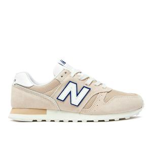 2024春夏新作 ニューバランス 373 レディース スニーカー ベージュ/ホワイト/ネイビー クラシック B 女性用 靴 NEW BALANCE WL373 QC2 BEIGE 国内正規品