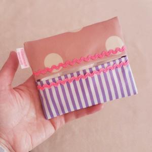 ラミネートのポケットティッシュケース　pink「haussement innocent」クロネコＤＭ便送料無料｜hi-inari