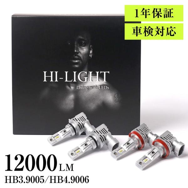 【HI-LIGHT】 プリメーラワゴン LED ハイビーム LEDハイビーム HB3 LEDバルブ ...