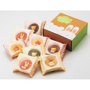 アニマルドーナツ8個 お菓子 プレゼント お返し かわいい 出産祝い｜hi-select