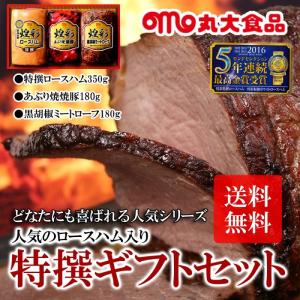 ( 丸大食品 / 丸大ハム ) JAS特級規格 煌彩 ハム ギフト ( ロースハム / 焼豚 / ミートローフ ) 700-4515｜hi-select