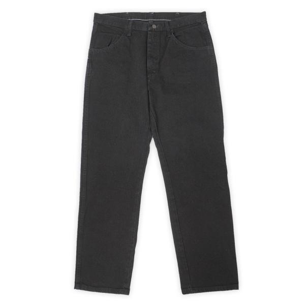 ラスラー RUSTLER 00s ブラックデニムパンツ ストレート ジーンズ Wrangler ラン...
