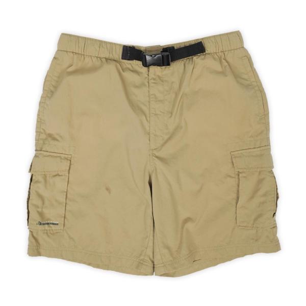 エディーバウアー Eddie Bauer 00s Y2K ナイロンカーゴショーツ マルチポケット 黒...