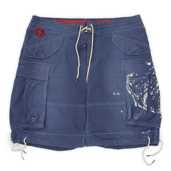 ポロラルフローレン POLO RALPH LAUREN 00s スイムカーゴショーツ 水陸両用 ショ...