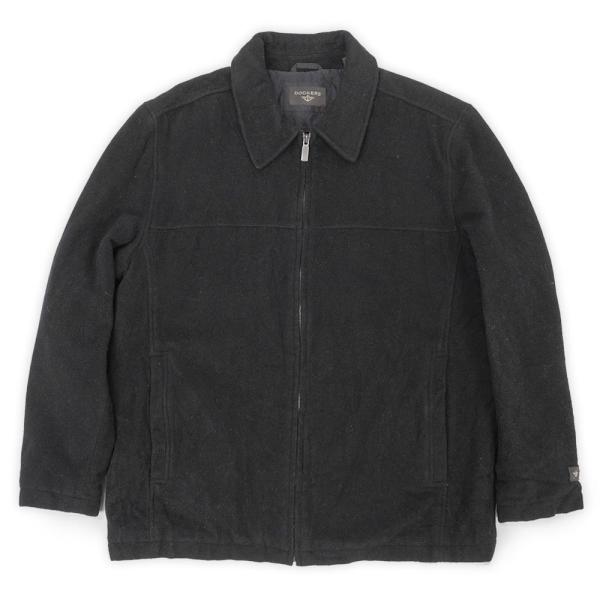 ドッカーズ DOCKERS 00s Y2K ウール スポーツジャケット USA イタリア製生地 ビン...