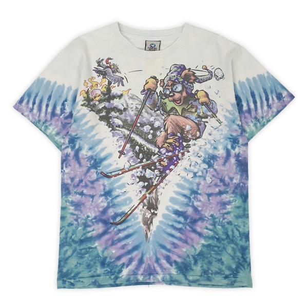 グレイトフルデッド Grateful Dead 90s Tシャツ スキー SKI リキッドブルー U...