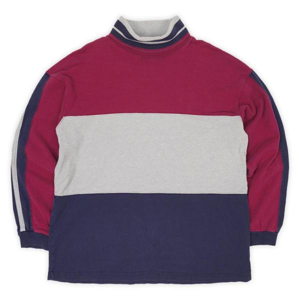 ランズエンド LANDS' END 90s タートルネックカットソー USA製 旧タグ 珍品 古着 ...