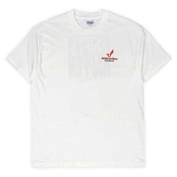デッドストック 未使用 90s U.S.BEEF Tシャツ USA製 Hanes BEEFY シング...
