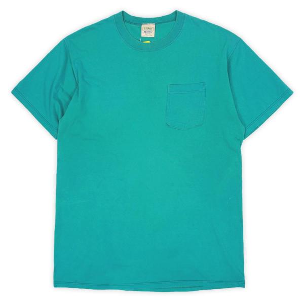 エルエルビーン ラッセル L.L.Bean RUSSELL 90s ブランクTシャツ ポケT 無地 ...