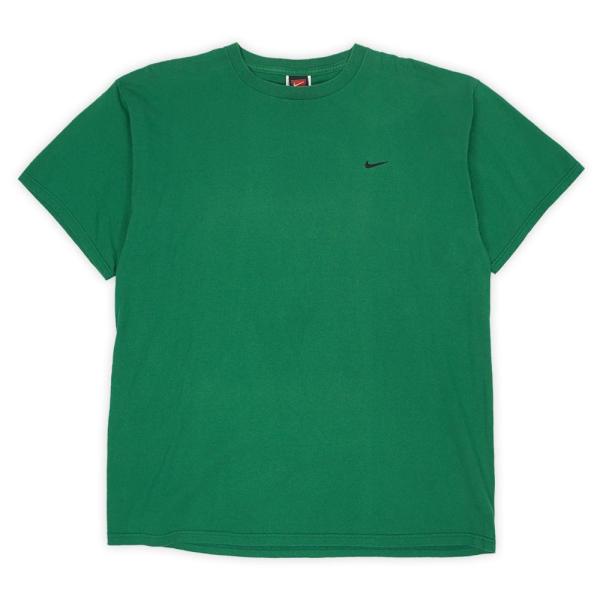 ナイキ NIKE 90s 00s スウォッシュロゴ Tシャツ 刺繍 TEAM 定番 USA ヴィンテ...