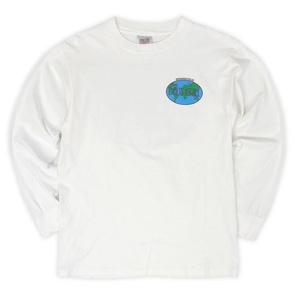90s ONEITAボディ Dalts American Grill 長袖 Tシャツ ロンT USA...