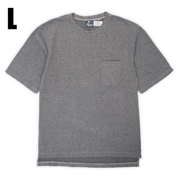 未使用 デッドストック 90s スティールブリッジ STEEL BRIDGE 鹿の子 ポケットTシャ...