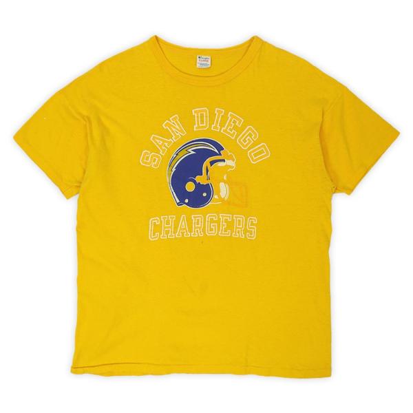 チャンピオン Champion 80s プリントTシャツ SAN DIEGO CHARGER トリコ...