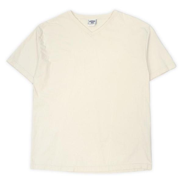 リー Lee 90s 90年代 Vネック ブランクTシャツ MADE IN USA アメリカ製 無地...