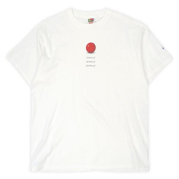 パワーボール POWER BALL 00s 2000年代 プリントTシャツ フルーツオブザルーム 宝...