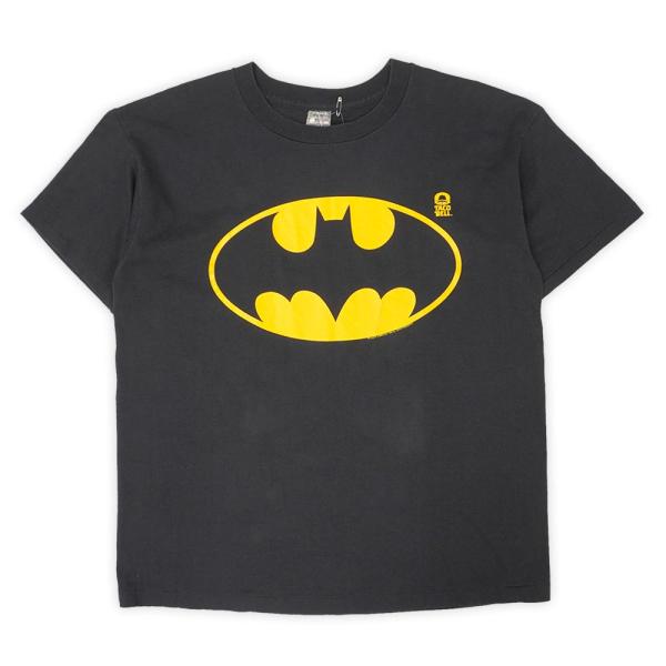 BATMAN TACO BELL 80s プリントTシャツ USA製 バットマン タコベル シングル...