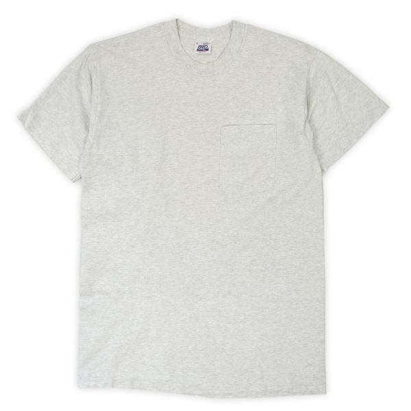 ビーブイディー BVD 90s ポケットTシャツ USA製 アメリカ製 ポケT ブランク 無地 ヴィ...