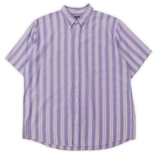 ランズエンド LANDS' END 90’s ボタンダウンシャツ 大きめ ヴィンテージ 古着 (-6...