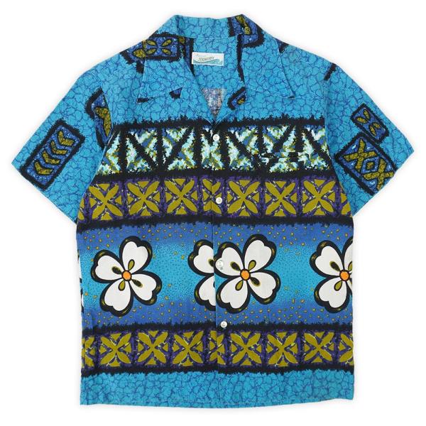 ペニーズ Penneys 70's 70年代 コットン ハワイアンシャツ アロハ 半袖 ヴィンテージ...